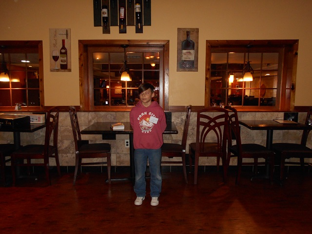 [Cael serving as first-time Toastmaster]